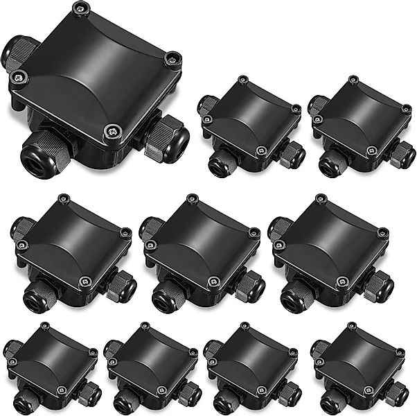 TLGREEN Kabelbox Wasserdicht Abzweigdose, 3-Wege Verteilerdose, (10-tlg), G günstig online kaufen