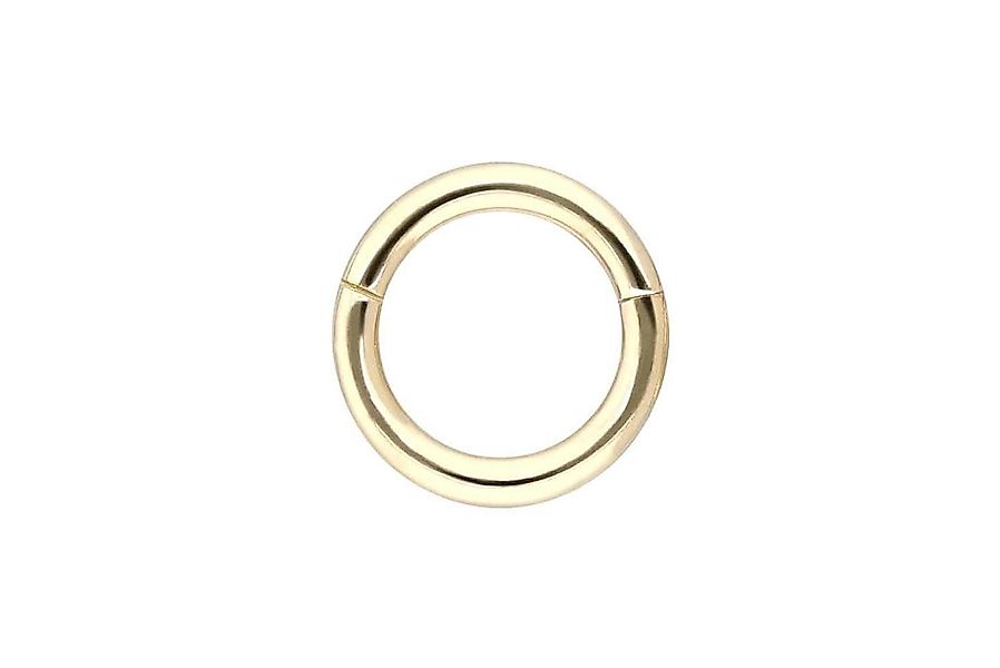 PIERCINGLINE Nasenpiercing 14/18 Karat Gold Segmentring Clicker Ohrpiercing günstig online kaufen