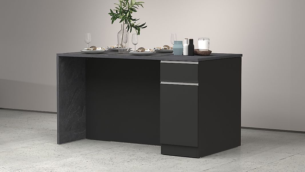 KOCHSTATION Kücheninsel Sole,Kochinsel,Küchenarbeitsblock,Inselküche,Arbeit günstig online kaufen