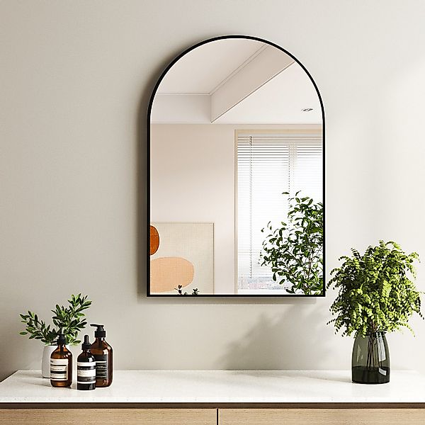 Hopibath Wandspiegel für Schlafzimmer Spiegel Rundbogen günstig online kaufen