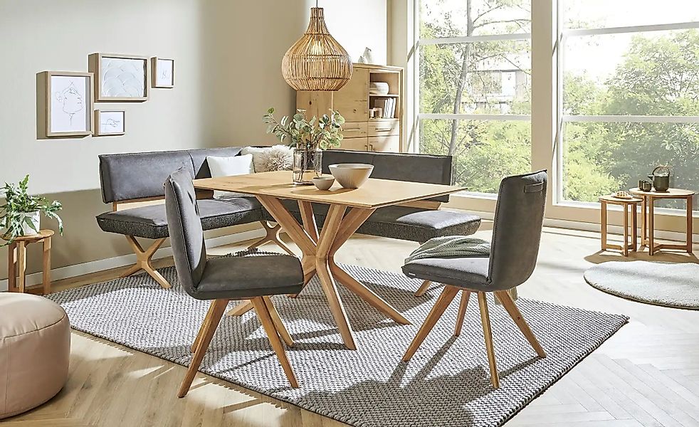 KOINOR Säulentisch  Dining System 2 ¦ holzfarben ¦ Maße (cm): B: 90 H: 76 T günstig online kaufen