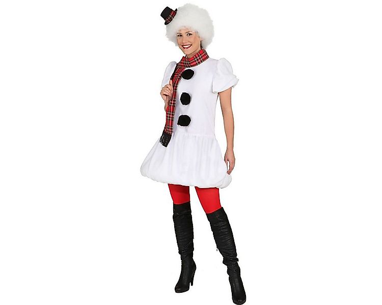 Orlob Kostüm Schneefrau - Weißes Kleid für Damen günstig online kaufen