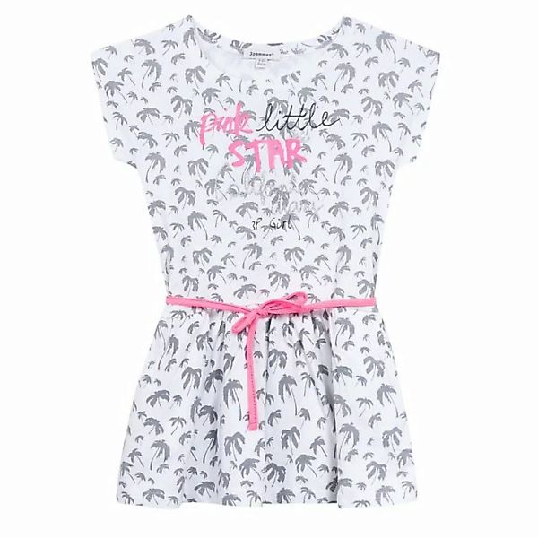 3 Pommes A-Linien-Kleid Kleid 3 POMMES Kleid Palmen weiß (1-tlg) günstig online kaufen