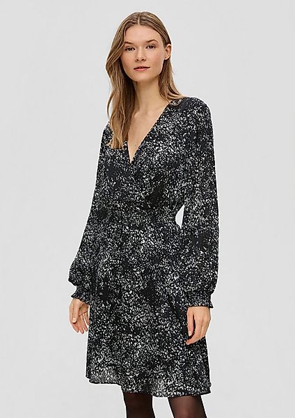 s.Oliver Minikleid Kleid Kurzes Kleid in Wickel-Optik günstig online kaufen