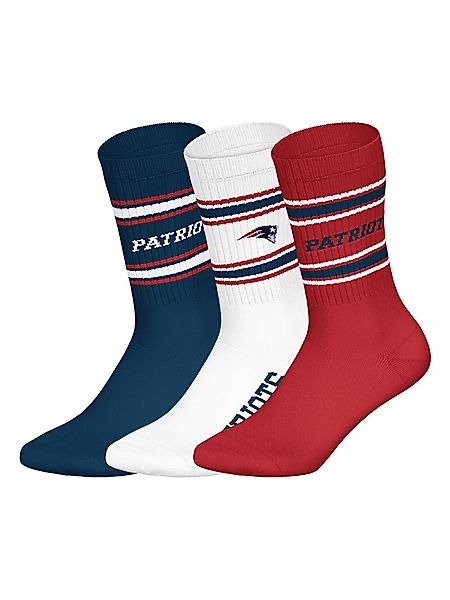 HUDDLE Freizeitsocken Patriots Crew (3-Paar) Casual günstig online kaufen