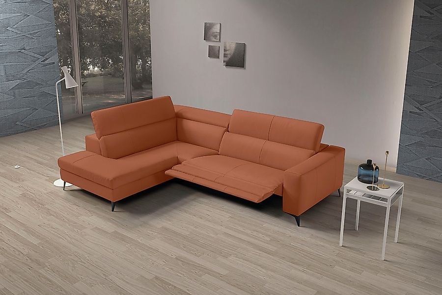 Egoitaliano Ecksofa "Edith, Designsofa mit hohem Sitzkomfort, L-Form" inkl. günstig online kaufen