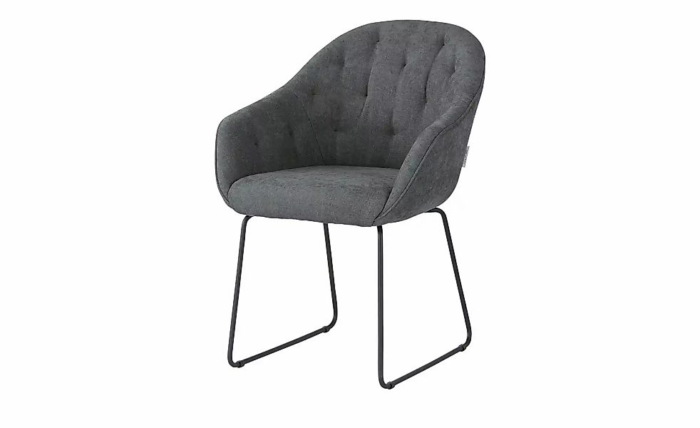 Jette Home Polsterstuhl  Abby ¦ grau ¦ Maße (cm): B: 62 H: 85 T: 69.0 Stühl günstig online kaufen