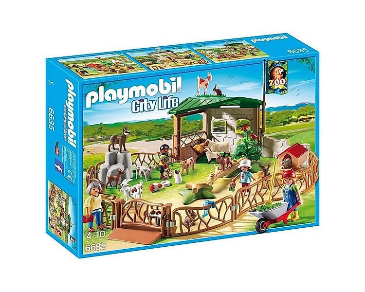 Playmobil® Spielwelt PLAYMOBIL® 6635 - City Life - Streichelzoo, 74 Teile günstig online kaufen