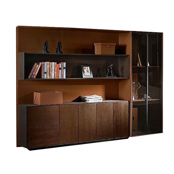 JVmoebel Aktenschrank Bücher Akten Schrank Regal Wand Kanzlei Praxis Firmen günstig online kaufen