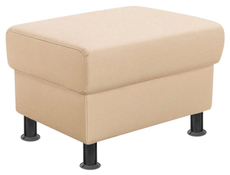 TRENDMANUFAKTUR Hocker »Rondo, Polsterhocker zur Serie, Breite 67 cm, Füße günstig online kaufen