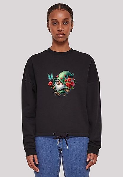 F4NT4STIC Sweatshirt Gnom Frühling Blumen Schmetterling Premium Qualität günstig online kaufen