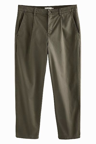 Next Bundfaltenhose Chinohose mit Bundfalten im günstig online kaufen