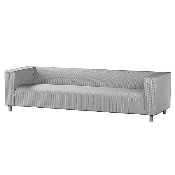Bezug für Klippan 4-Sitzer Sofa, schwarz-beige, Bezug für Klippan 4-Sitzer, günstig online kaufen
