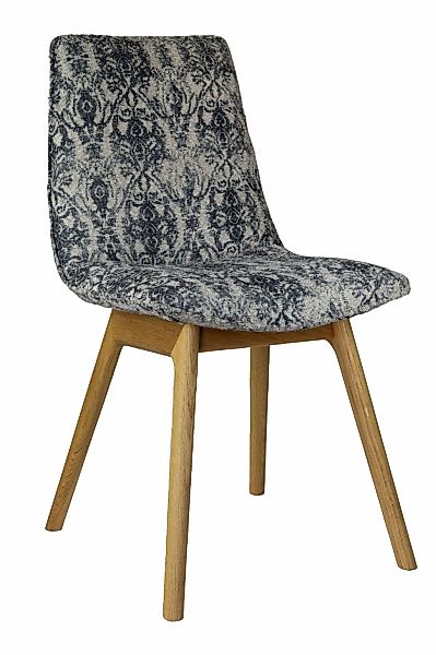 andas 4-Fußstuhl "Ramon", (Set), 2 St., Struktur grob, mit Massivholzbeinen günstig online kaufen