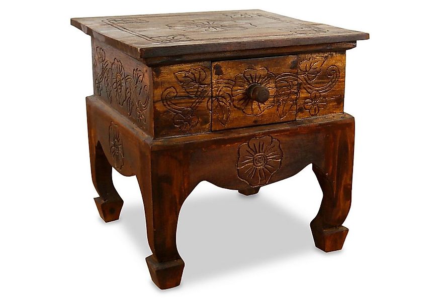 livasia Couchtisch Opiumtisch aus Bali - 39x39cm, handgefertigt günstig online kaufen