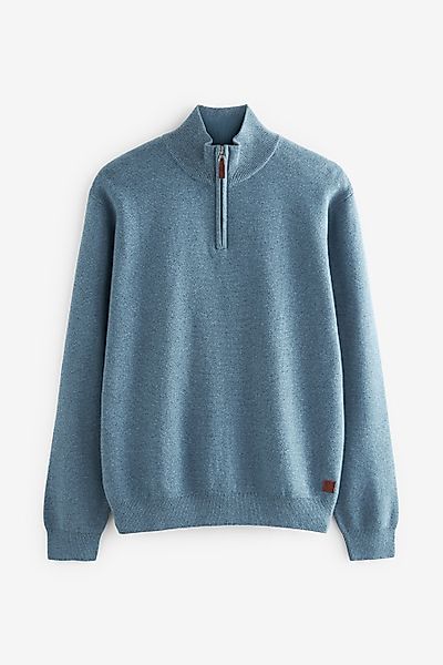 Next Troyer Premium-Baumwollpullover mit RV, Regular günstig online kaufen