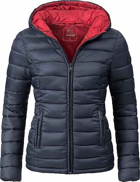 Marikoo Steppjacke Luci modische Damen Übergangsjacke mit großer Kapuze günstig online kaufen
