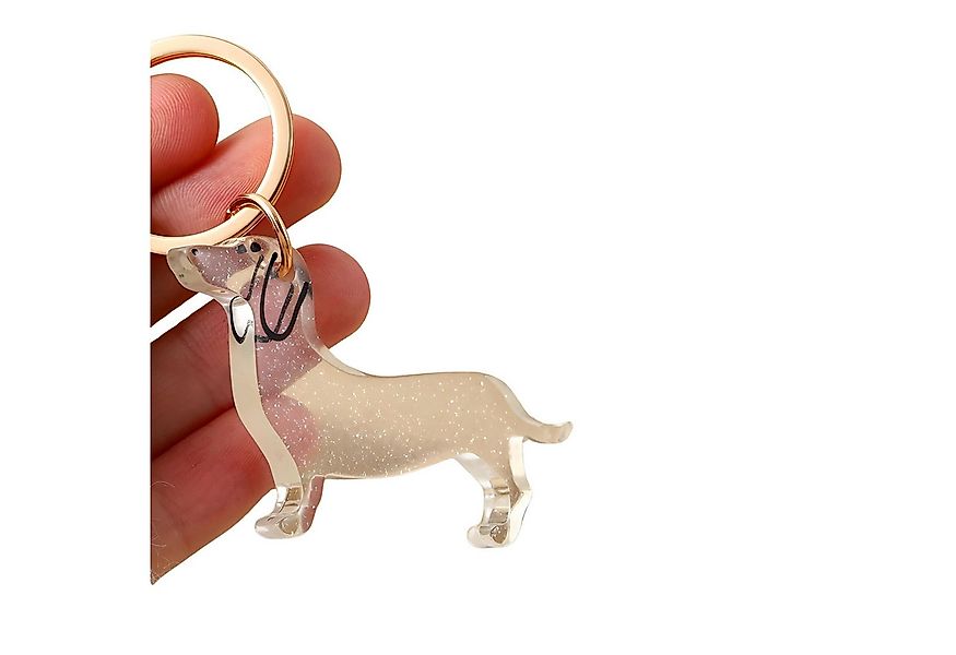 NEXORA Schlüsselanhänger Dackel Anhänger Schlüsselanhänger Dackel, hcohwert günstig online kaufen