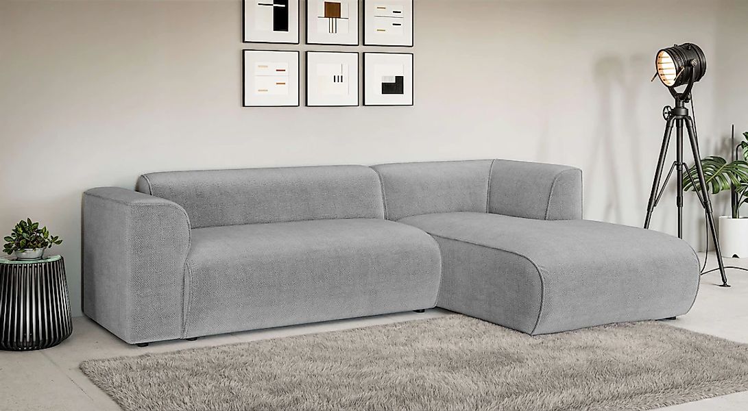Home affaire Ecksofa "MERID L-Form (257 cm), zeitlos & stilvolles Design," günstig online kaufen