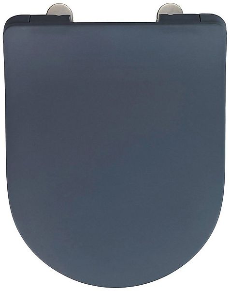 WENKO WC-Sitz Sedilo matt Schwarz (1-St), aus Duroplast, mit Absenkautomati günstig online kaufen