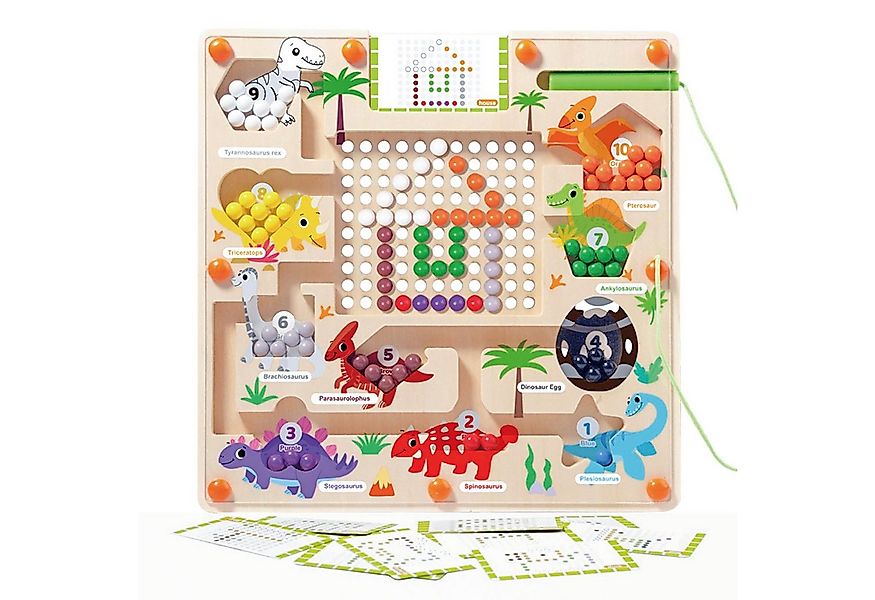 FOUORTUNATE-BEE Lernspielzeug Magnetisches Holzspielzeug Lernspiel für Kind günstig online kaufen