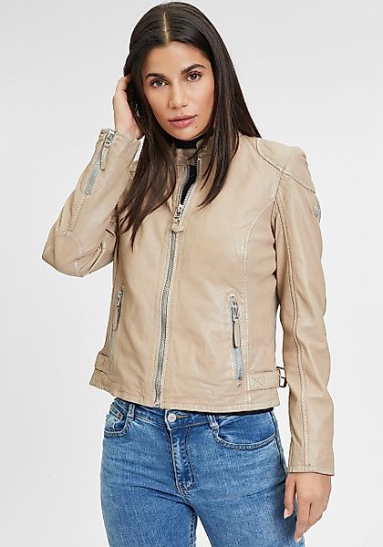 Mauritius Lederjacke GWFaiza mit Patch-Design am günstig online kaufen