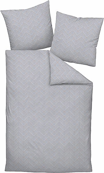 Janine Bettwäsche "MILANO 45061" 2 Stk. tlg. mit Reißverschluss günstig online kaufen