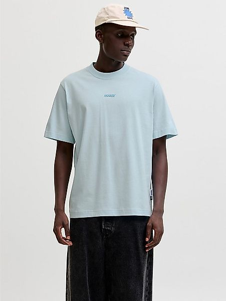 Jack & Jones T-Shirt JCOCLUB BACK TEXT PRNT TEE SS CREW SN mit Print günstig online kaufen