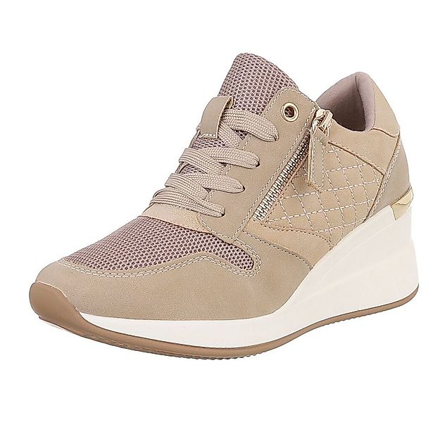 Ital-Design Damen Low-Top Freizeit Sneaker (88577356) Keilabsatz/Wedge Snea günstig online kaufen