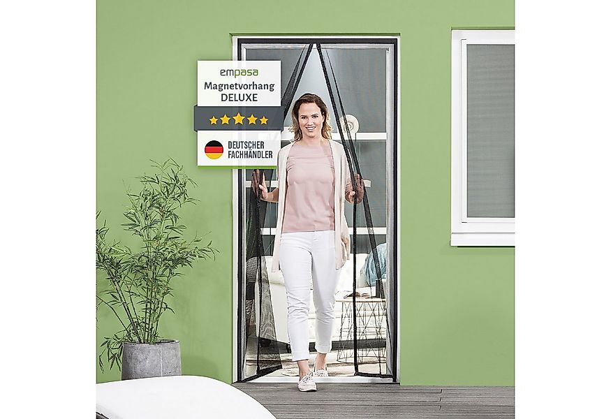 empasa Insektenschutz-Tür DELUXE, Lamellenvorhang Magnetverschluss Insekten günstig online kaufen