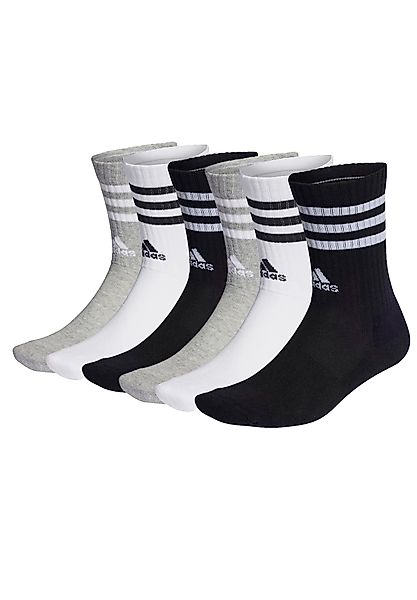 adidas Performance Socken 3S CSH CRW 6 Paar (Spar-Pack, 6-Paar, 6er-Pack) günstig online kaufen
