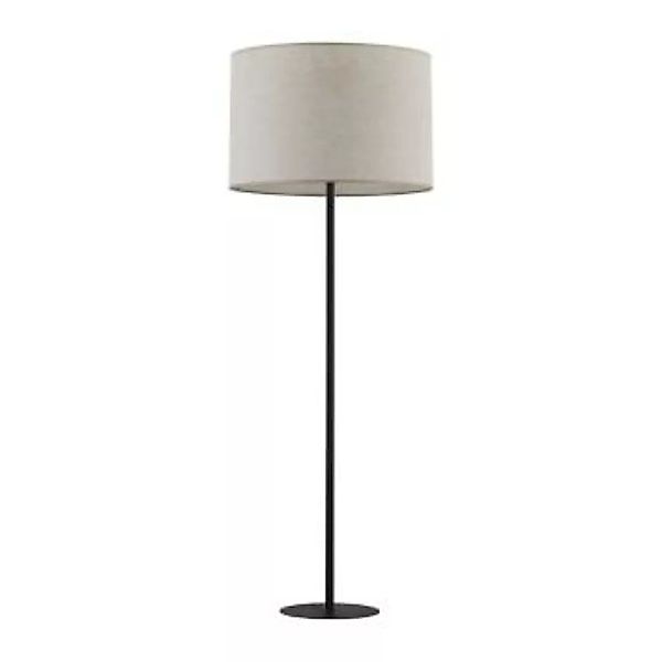 Stehlampe Schwarz Grau-Beige 168 cm hoch Modern wohnlich günstig online kaufen