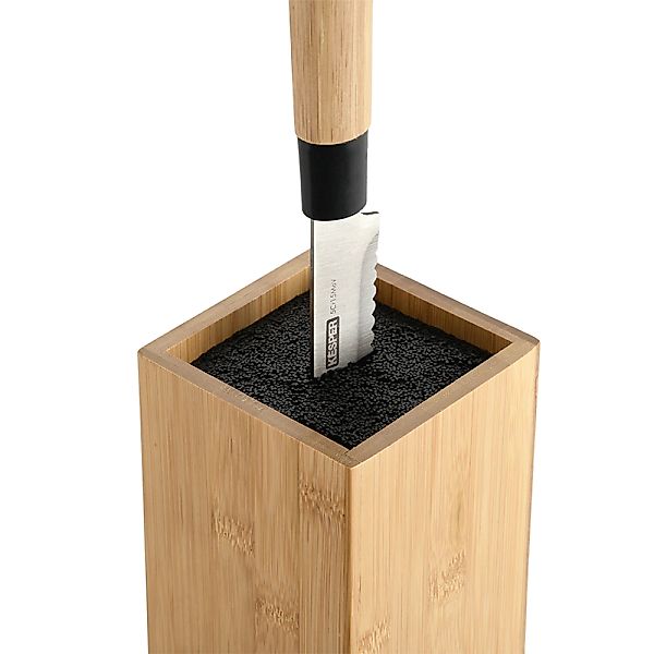 KESPER® Messerblock »Messerhalter mit Kunststoffborsten zum variablen Platz günstig online kaufen