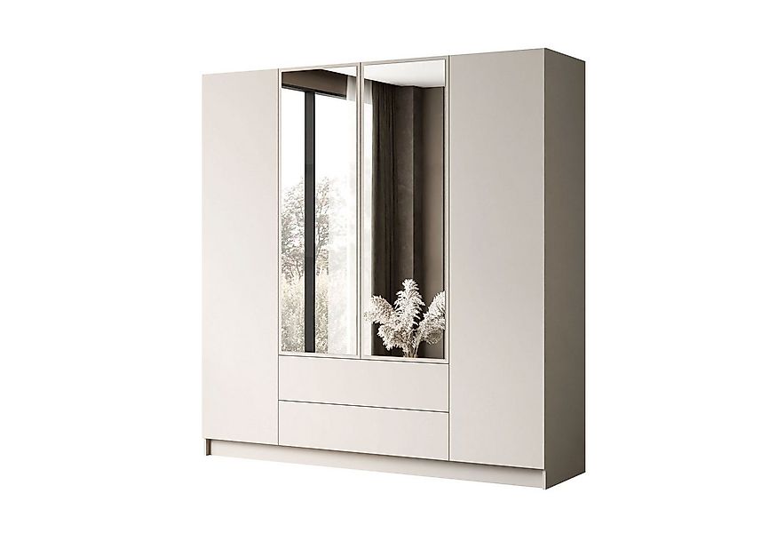 Lookway Kleiderschrank AUREL 4D2SZ KASCHMIR mit Schubladen günstig online kaufen