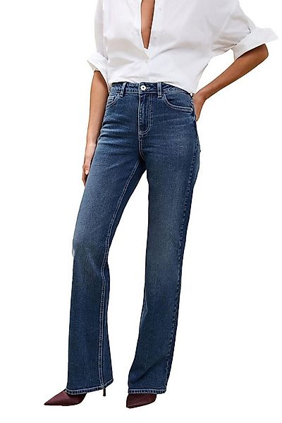 LIPSY Slim-fit-Jeans Lipsy Slim Fit Hochbund-Schlagjeans, Regular (1-tlg) günstig online kaufen