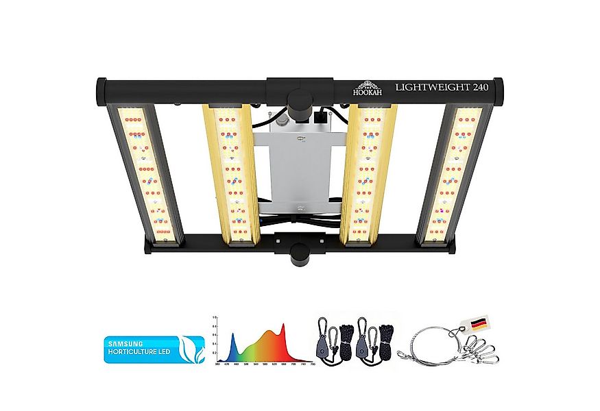 THE HOOKAH Pflanzenlampe SAMSUNG GrowLampe Lampe LED Light Vollspektrum UV+ günstig online kaufen