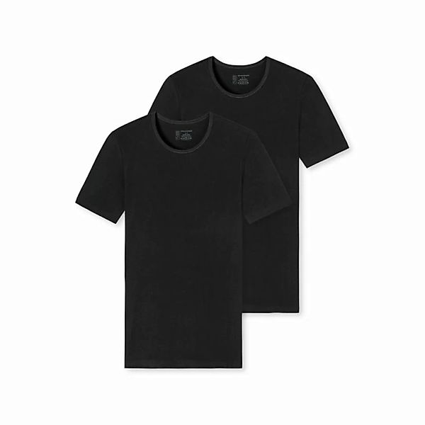 SCHIESSER Herren T-Shirt 2er Pack - Serie "95/5", Rundhals, S-XXL günstig online kaufen