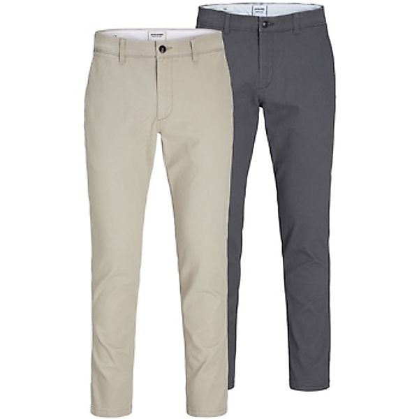 Jack & Jones  Chinos Chinohose Marco Dave lange Hose Slim Fit günstig online kaufen