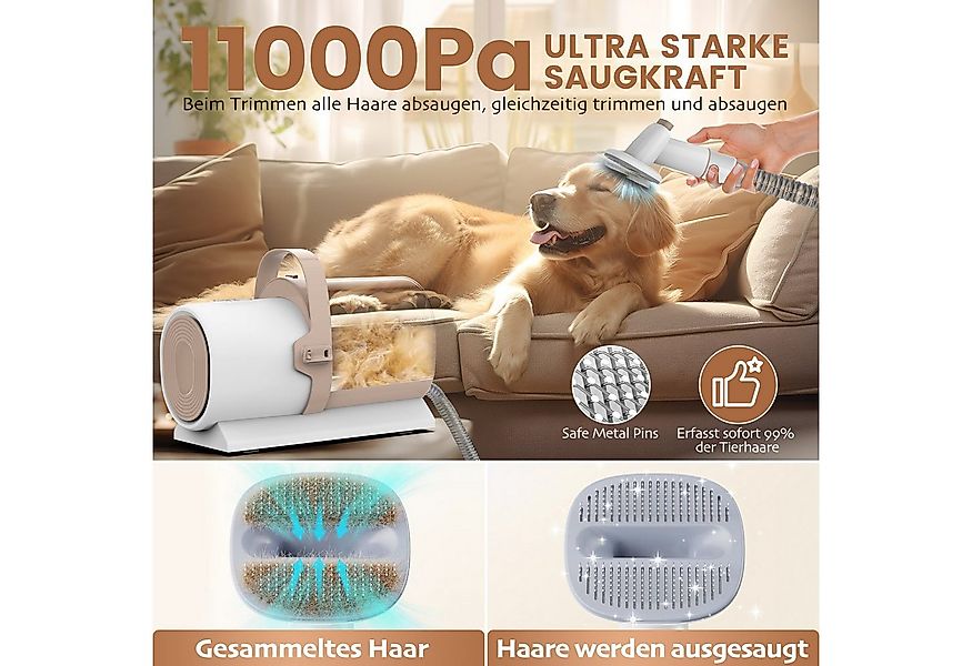 AIRROBO Hundeschermaschine AIRROBO PG50 Hundeschermaschine mit Staubsauger günstig online kaufen