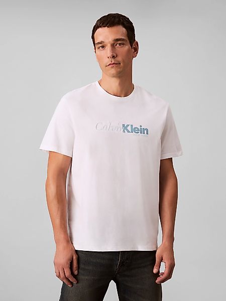 Calvin Klein T-Shirt "SS 20S EU CALVIN CURSIVE GRAPHIC", Mit Rundhalsaussch günstig online kaufen