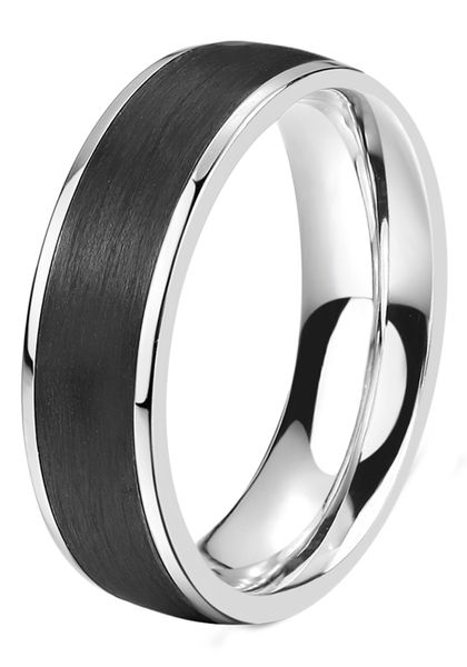 DOOSTI Trauring Schmuck Geschenk Edelstahl Trauring günstig online kaufen