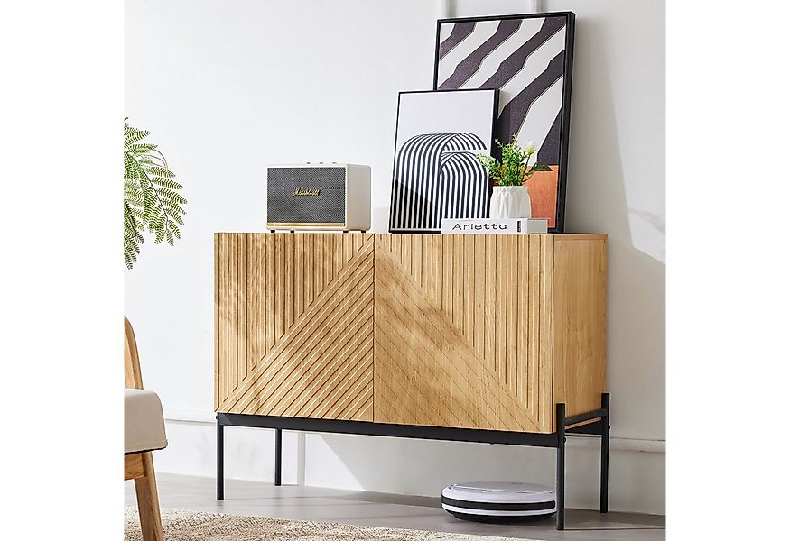 STILVORA Sideboard wohnzimmerschrank 100×40cm Buffetschrank holz,Küchenschr günstig online kaufen