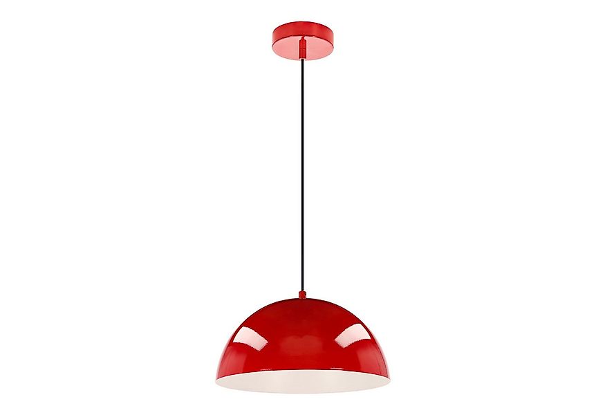LED Universum Pendelleuchte "Jada" rot, 40W, Höhenverstellbar günstig online kaufen