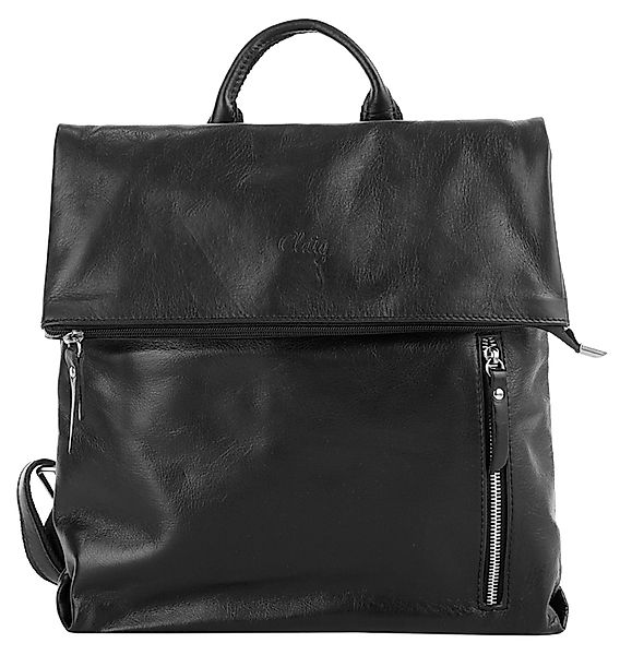 Cluty Cityrucksack, echt Leder, Made in günstig online kaufen