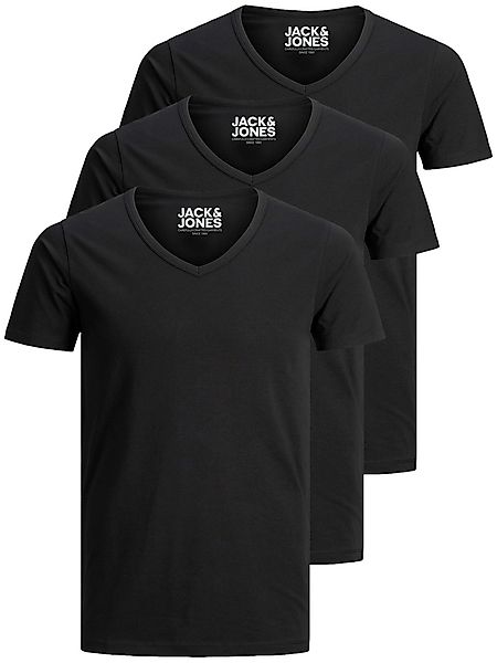 Jack & Jones T-Shirt Basic V-Neck günstig online kaufen