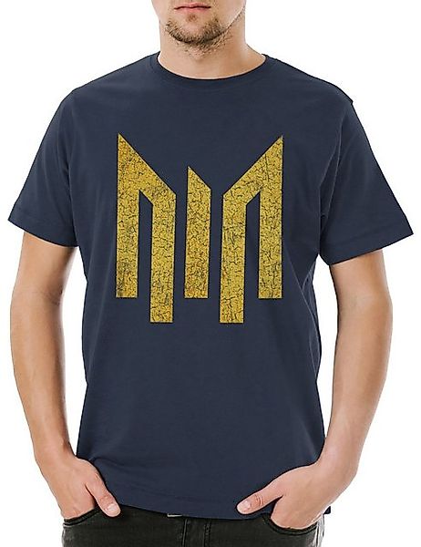 Urban Backwoods Print-Shirt Montgomery Logo Herren T-Shirt What Symbol Sign günstig online kaufen