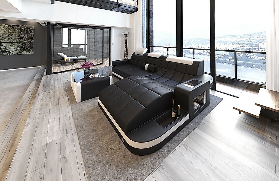 Sofa Dreams Ecksofa Sofa Leder Ledercouch günstig online kaufen