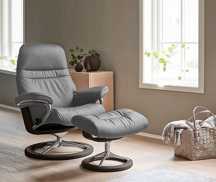 Stressless Relaxsessel "Sunrise", mit Signature Base, Größe M, Gestell Weng günstig online kaufen