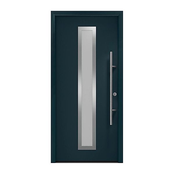 EcoStar Haustür Isopro Secur IPS 700S Anthrazitgrau 110 cm x 210 cm DIN R günstig online kaufen