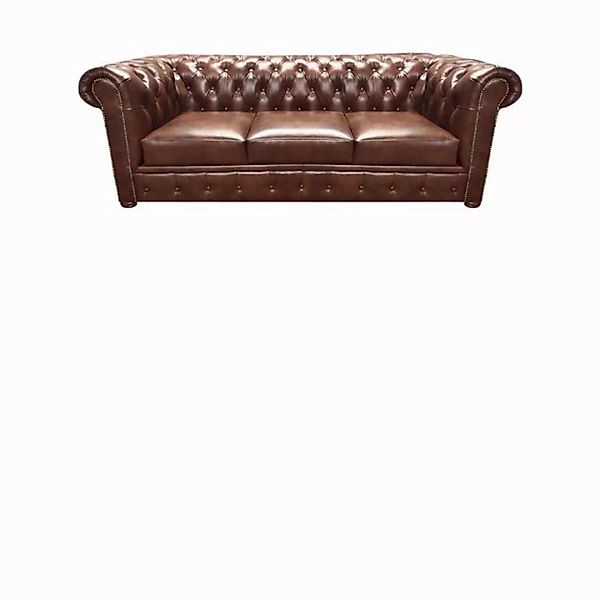 JVmoebel Chesterfield-Sofa Chestefield Sofa Set Couch Leder Designer Leder günstig online kaufen